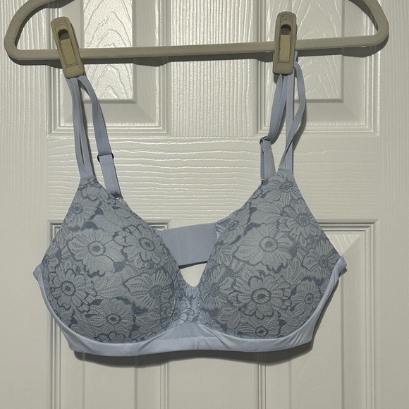 Light blue aerie real sunnie wireless bra NWOT - Picture 1 of 4